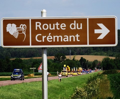 Circuit touristique de la route du crémant