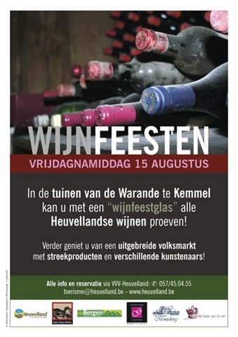 fete des vins à Kemmel en Belgique