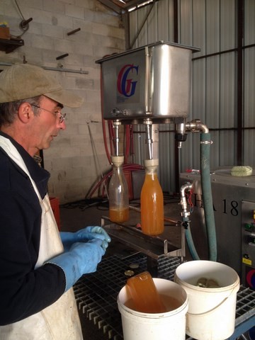 Pasterisateur à jus de pommes