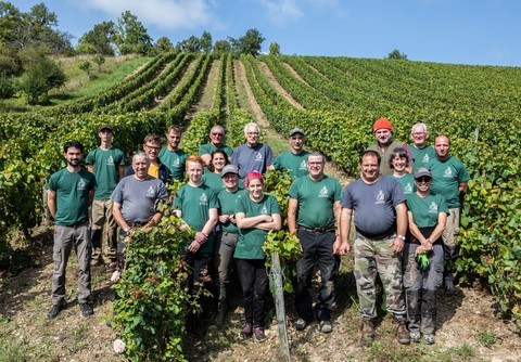 Equipe des vendangeurs 2021