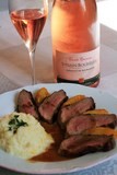 magret de canard cremant rosé