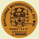 médaille du challenge international du vin 2011