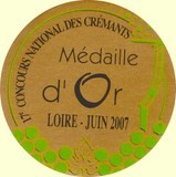 medaille d'or cremant brut