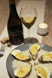 Huitres gratinées au crémant